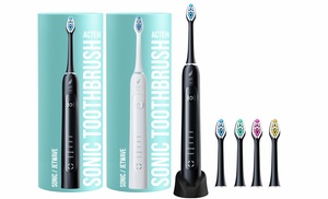 Sonic Toothbrush with Auto-Timer, 5 Modes, 48,000 Sonic Vibrations