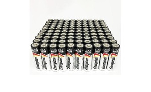 50-Pack Energizer Max AA or AAA Alkaline Batteries, Long-Lasting Power