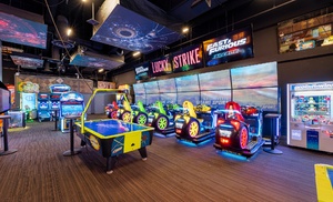 55% Off Arcade Game Card at Lucky Strike