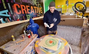 Spin Art Experience at Spin Art Nation Chicago