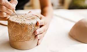 42% Off BYOB Pottery Class at Color Cocktail Factory