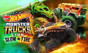 Hot Wheels Monster Trucks Live Glow-N-Fire - Up to 35% Off