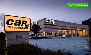 Oil Change & Tire Rotation at Car-X Tire & Auto (Up to 28% Off)