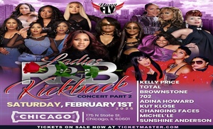 Ladies R&B Kickback W/ Kelly Price, Total & more Up To 55% Off