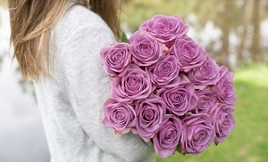 24 Luxury Long Stem Rose Bouquets - Rose Farmers Valentine's delivery!