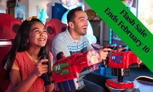 Chuck E. Cheese 60-Min Unlimited Game Play or Family Play & Pizza!