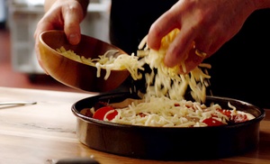 Deep dish pizza class with lunch included for one or two