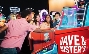 Dave & Buster's: Save 20% off a $100 Power Card