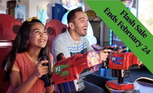 Chuck E. Cheese 60-Min Unlimited Game Play or Family Play & Pizza!