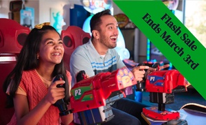 Chuck E. Cheese 60-Min Unlimited Game Play or Family Play & Pizza!