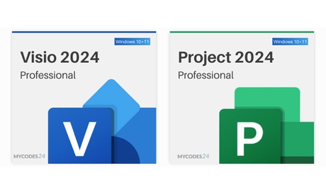 Microsoft Visio or Project Professional 2024 for PC - Lifetime Access