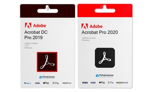 Adobe Acrobat Pro 2019 and 2020 for Windows PC - Lifetime Access