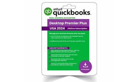 QuickBooks Desktop Premier Plus 2024 – Lifetime Access!