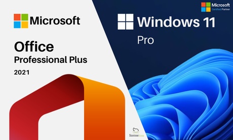 Microsoft Office 2021/2019 Lifetime Bundle, Windows 11 Pro or Home