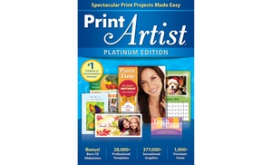 Nova Print Artist Platinum 25 - Digital Download Nova Print Artist Platinum 25 - Digital Download