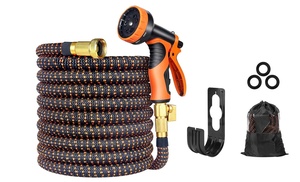 iMounTEK Expandable Garden Hose Water Hose Kit - 50FT/75FT/100FT  iMounTEK Expandable Garden Hose Water Hose Kit - 50FT/75FT/100FT