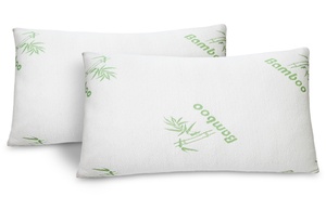 NewHome Bamboo Hypoallergenic Memory Foam Pillow for Restful Sleep Support NewHome Bamboo Hypoallergenic Memory Foam Pillow for Restful Sleep Support