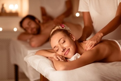 60 or 90 Min Couples Swedish or Hot Stone Massage Up to 50% Off 60 or 90 Min Couples Swedish or Hot Stone Massage Up to 50% Off