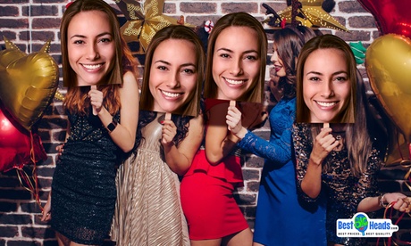 12x18 Custom Head Cutout on a Stick from Best Big Heads 12x18 Custom Head Cutout on a Stick from Best Big Heads