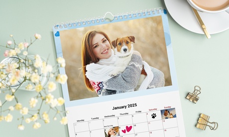 Up to 94% Off Custom Wall Calendar from Printerpix Up to 94% Off Custom Wall Calendar from Printerpix