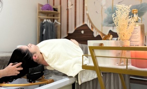 Luxury Japanese Head Spa: Deep Cleansing and Stress-Relief Treatment 