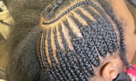 Braiding Services with Shampoo and Blow Drying Options