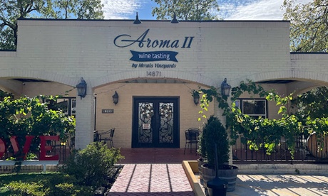 Indulge in a wine tasting flight with a Souvenir Glass for 1, 2, or 3 Indulge in a wine tasting flight with a Souvenir Glass for 1, 2, or 3