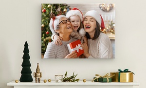 Custom Holiday Photo Canvas Prints - Up to 93% Off