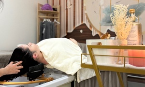 Luxury Japanese Head Spa: Deep Cleansing and Stress-Relief Treatment 