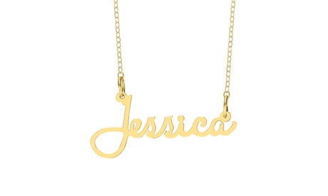 Custom Name Necklace (Up to 89% Off)