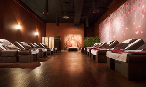 65, 90-Minute Foot Reflexology & Bath and Body Massage: Head to Toes!