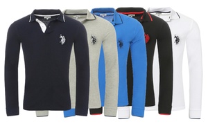 U.S. Polo Assn ​langärmliges Poloshirt für Herre