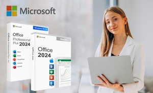 Microsoft Office 2024 für Mac oder Windows