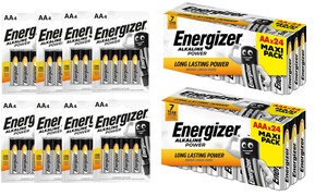  8, 16, 24, 48, 72, 96 oder 177 Energizer Alkaline AA- o. AAA-Batterien 