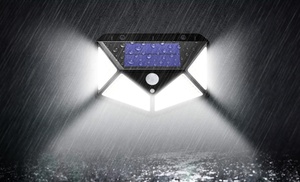 1x, 2x oder 4x Outdoor-LED-Solarlampe mit Bewegungssensor