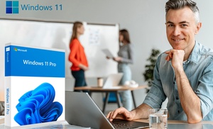 Lebenslange Windows 11 Pro Lizenz inkl. englischer Onlinekurs