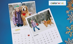 Personalisierter Foto-Wandkalender XL oder A3