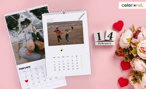 Personalisierter Foto-Wandkalender XL oder A3