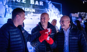 Ticket für die Ice Bar + 3 Drinks