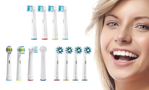 1x oder 2x Glamza Oral B kompatible Ersatzköpfe