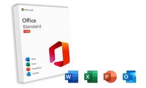 Microsoft Office Standard 2024 Lizenz für PC (Vollversion) 