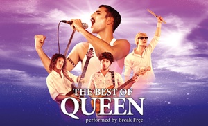 Ticket für The Best of Queen by Break Free vom 21. März bis 9. Mai Ticket für The Best of Queen by Break Free vom 21. März bis 9. Mai