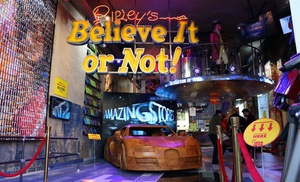 Ticket für das bizarre Museum Ripley's Believe It or Not! für 1 Pers. Ticket für das bizarre Museum Ripley's Believe It or Not! für 1 Pers.