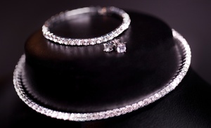 1x oder 2x Schmuck-Set mit Swarovski®-Kristallen 1x oder 2x Schmuck-Set mit Swarovski®-Kristallen