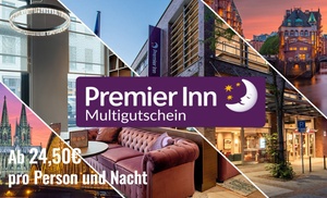 Deutschland: 2 Nächte für Zwei in einem von 60 Premier Inn Hotels Deutschland: 2 Nächte für Zwei in einem von 60 Premier Inn Hotels
