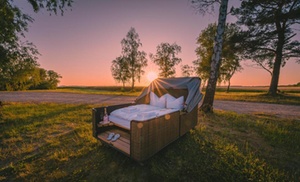 Schlafstrandkorb für 2 Personen inkl. Halbpension Schlafstrandkorb für 2 Personen inkl. Halbpension