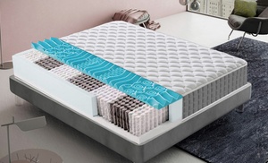 Memory-Gel-Matratze mit Federkern Memory-Gel-Matratze mit Federkern