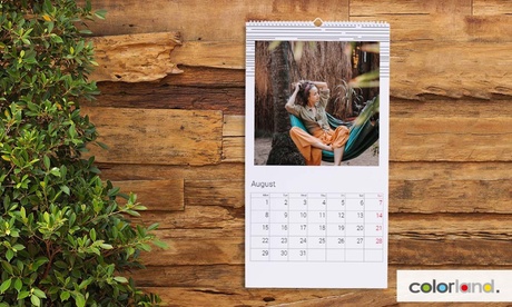 Personalisierter Foto-Wandkalender XL oder A3 Personalisierter Foto-Wandkalender XL oder A3