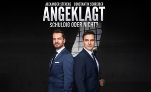 Alexander Stevens & Constantin Schreiber: Ticket vom 03.02. - 16.12.25 Alexander Stevens & Constantin Schreiber: Ticket vom 03.02. - 16.12.25