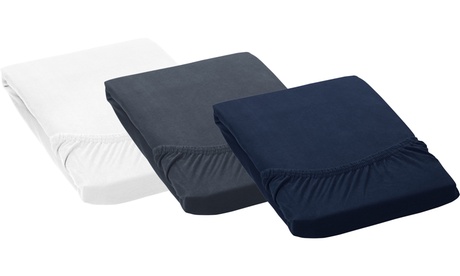 Janneby Jersey Spannbettlaken 100% Baumwolle Spannbetttuch Janneby Jersey Spannbettlaken 100% Baumwolle Spannbetttuch